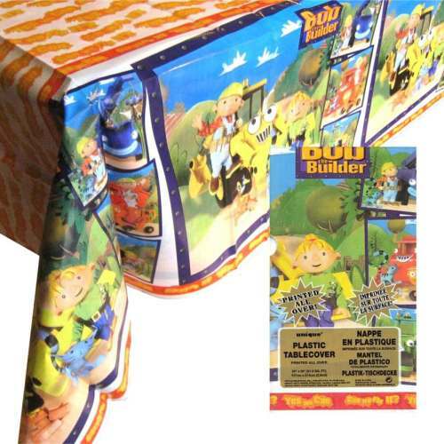 Bob The Builder Plastic Tablecloth