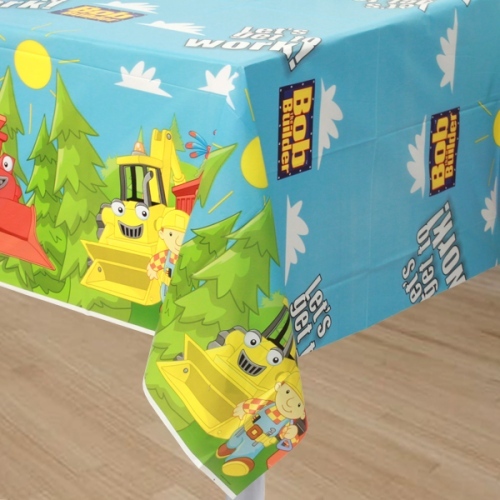 Bob The Builder Plastic Tablecloth