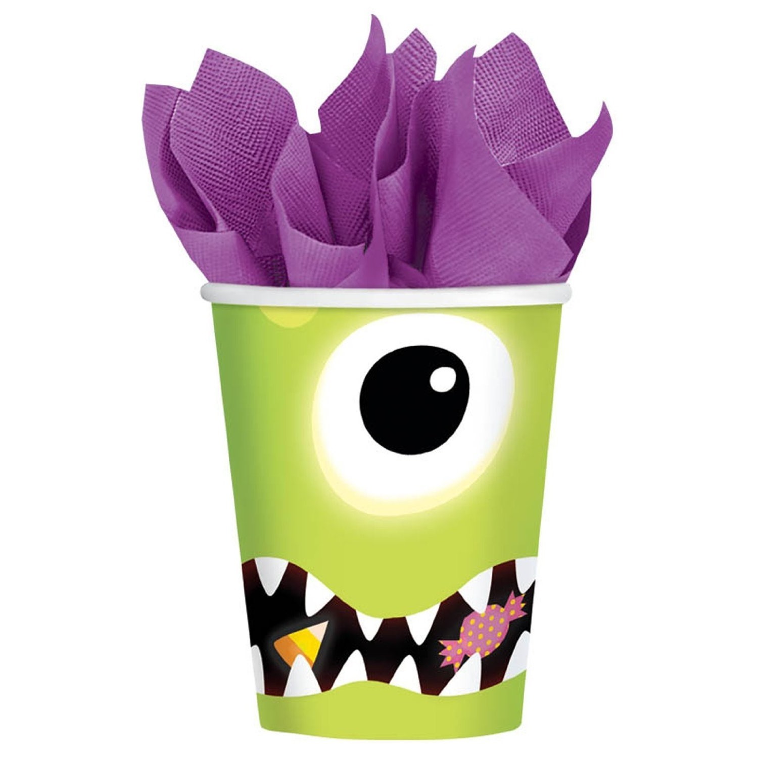 Boo Crew Paper Cups (Pack of 8)