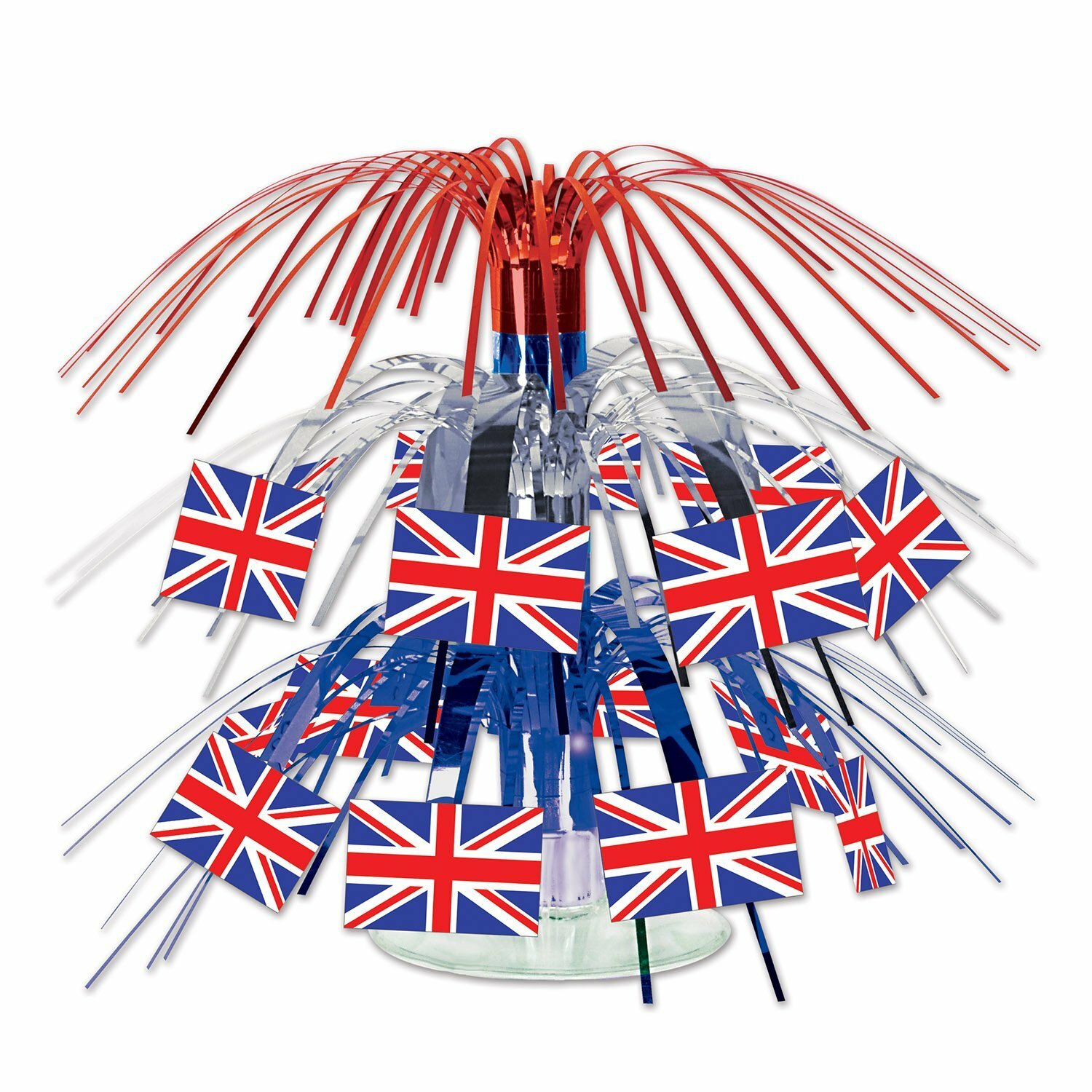 Union Jack Mini Cascade Centrepiece