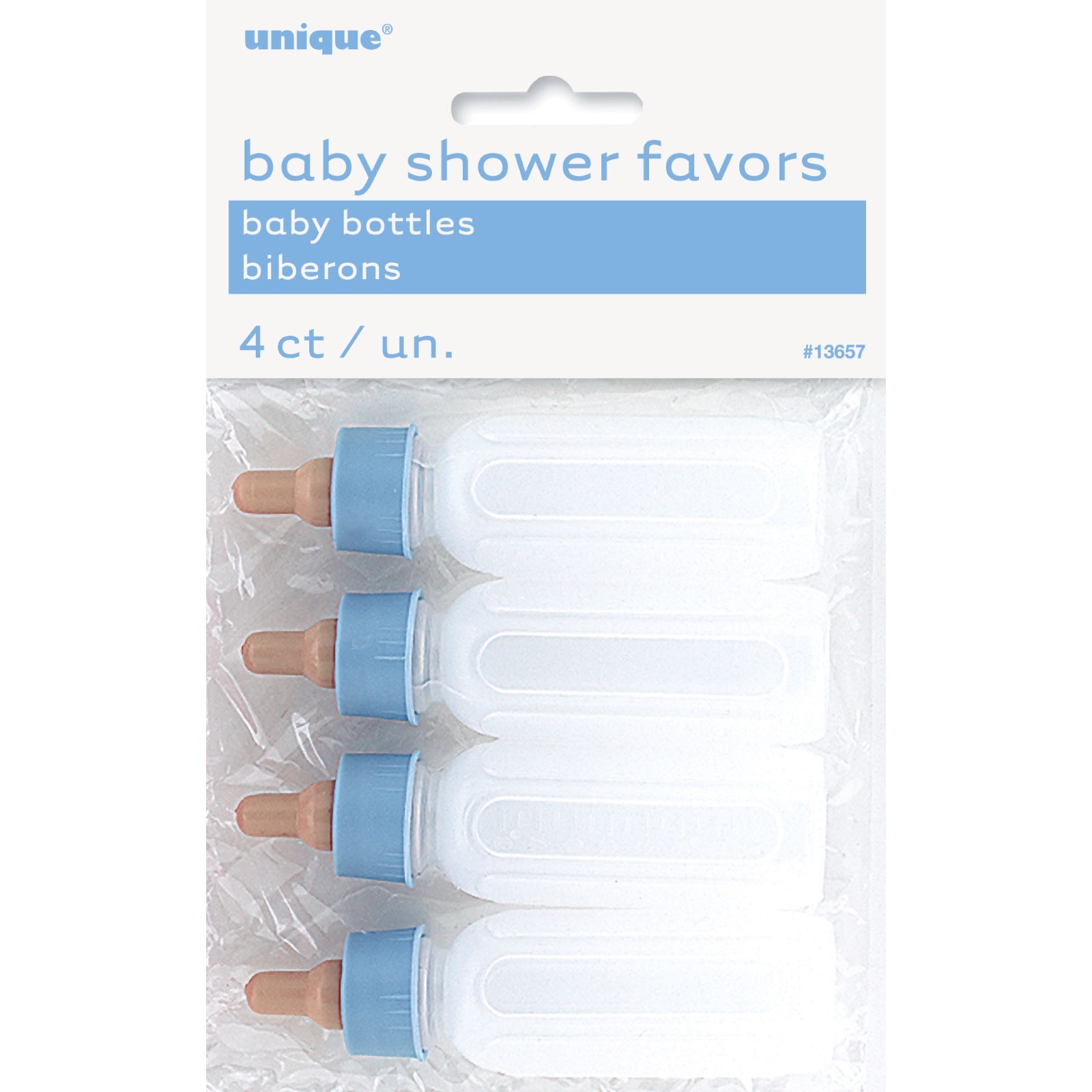 Blue Mini Baby Bottles (Pack of 4)