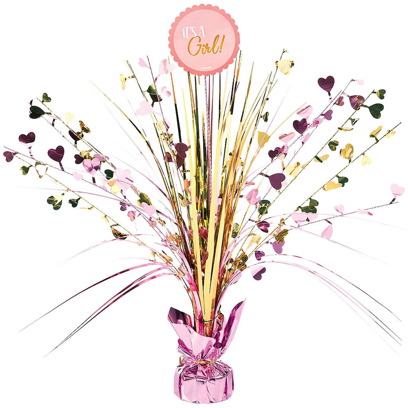 Baby Shower It's A Girl Spray Centrepiece