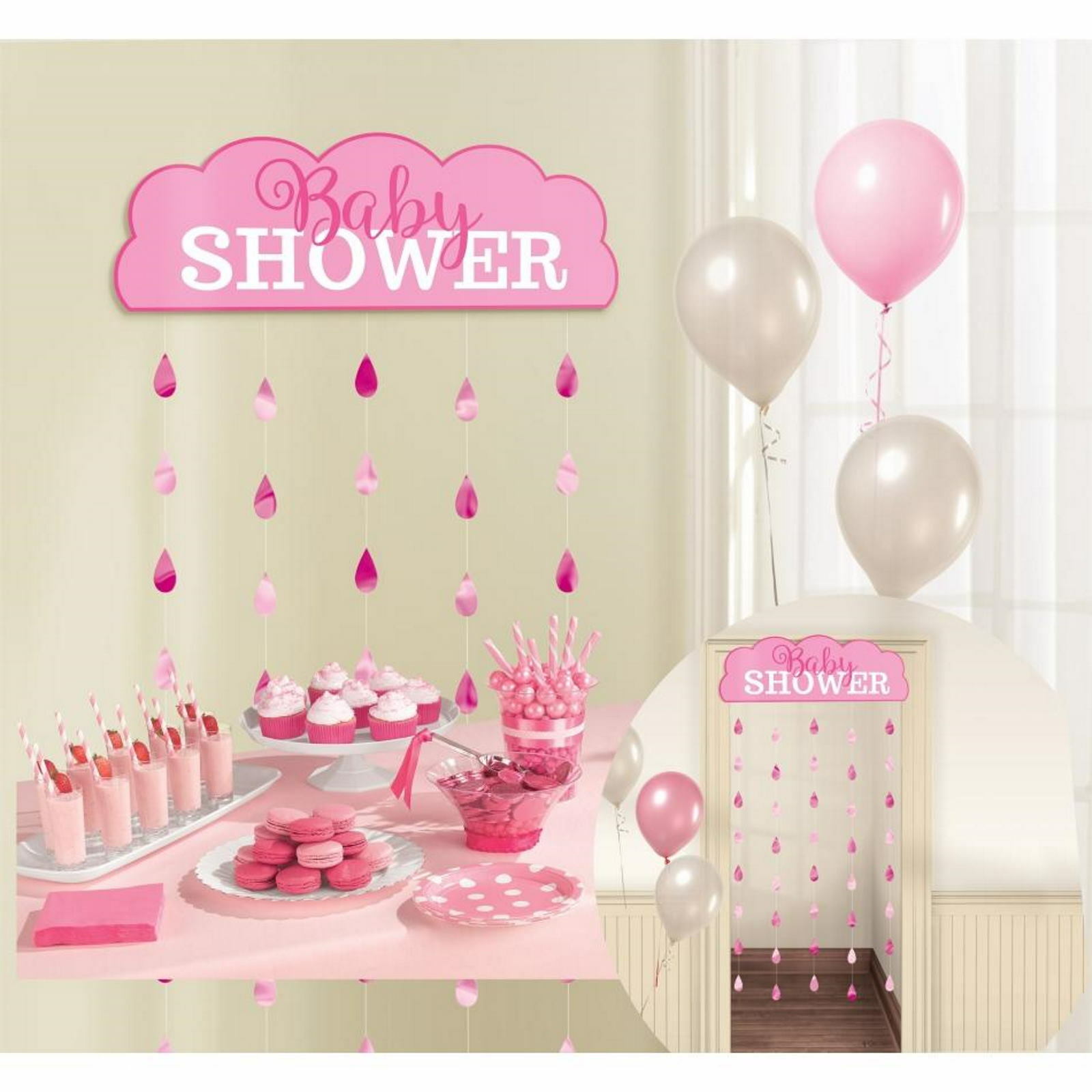 Baby Shower Girl Doorway Curtain