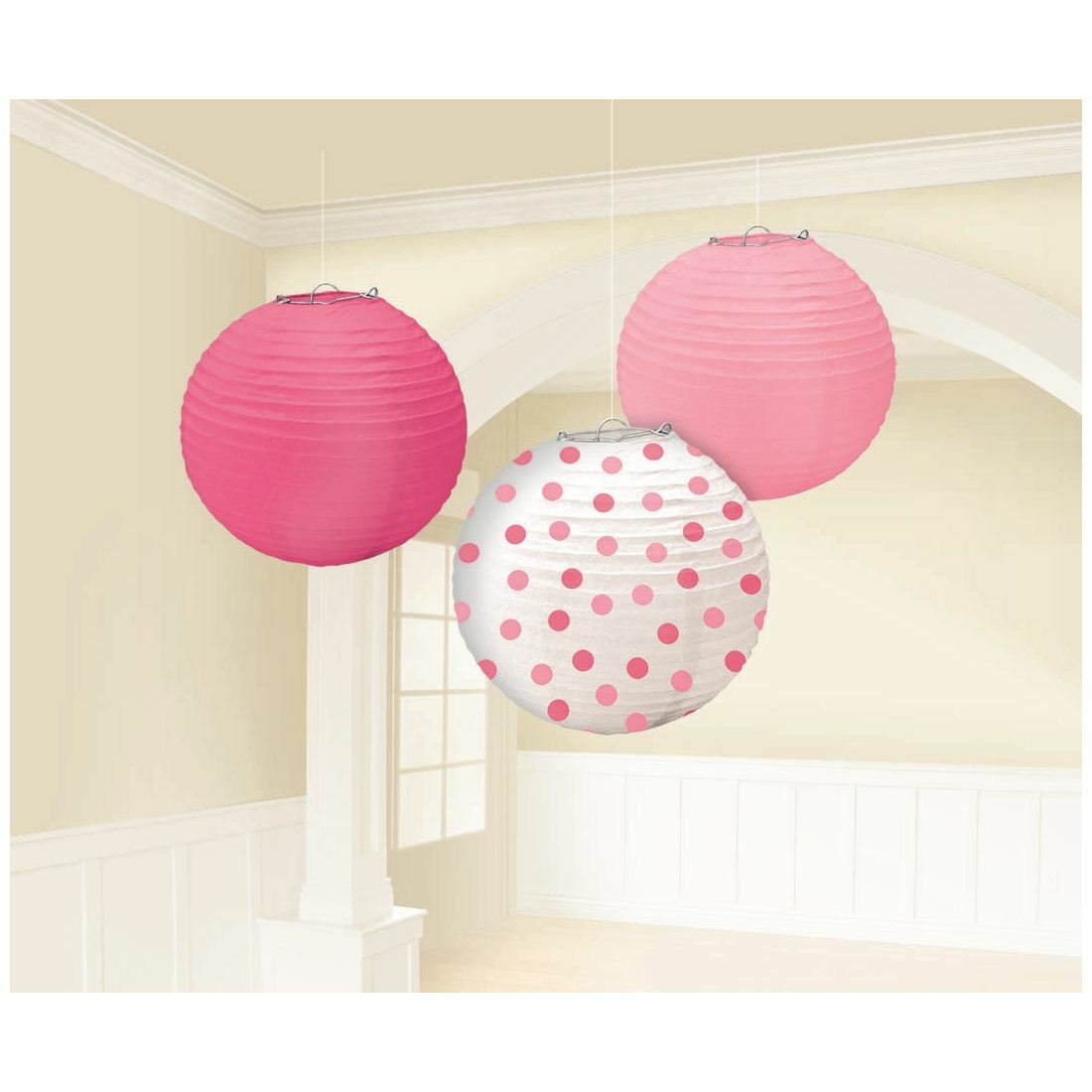 Paper Lanterns Baby Girl (Pack of 3)