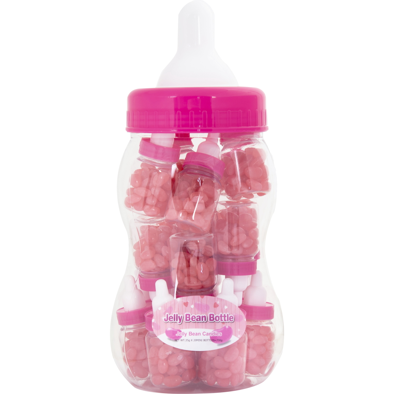 Pink Jelly Bean Baby Bottles