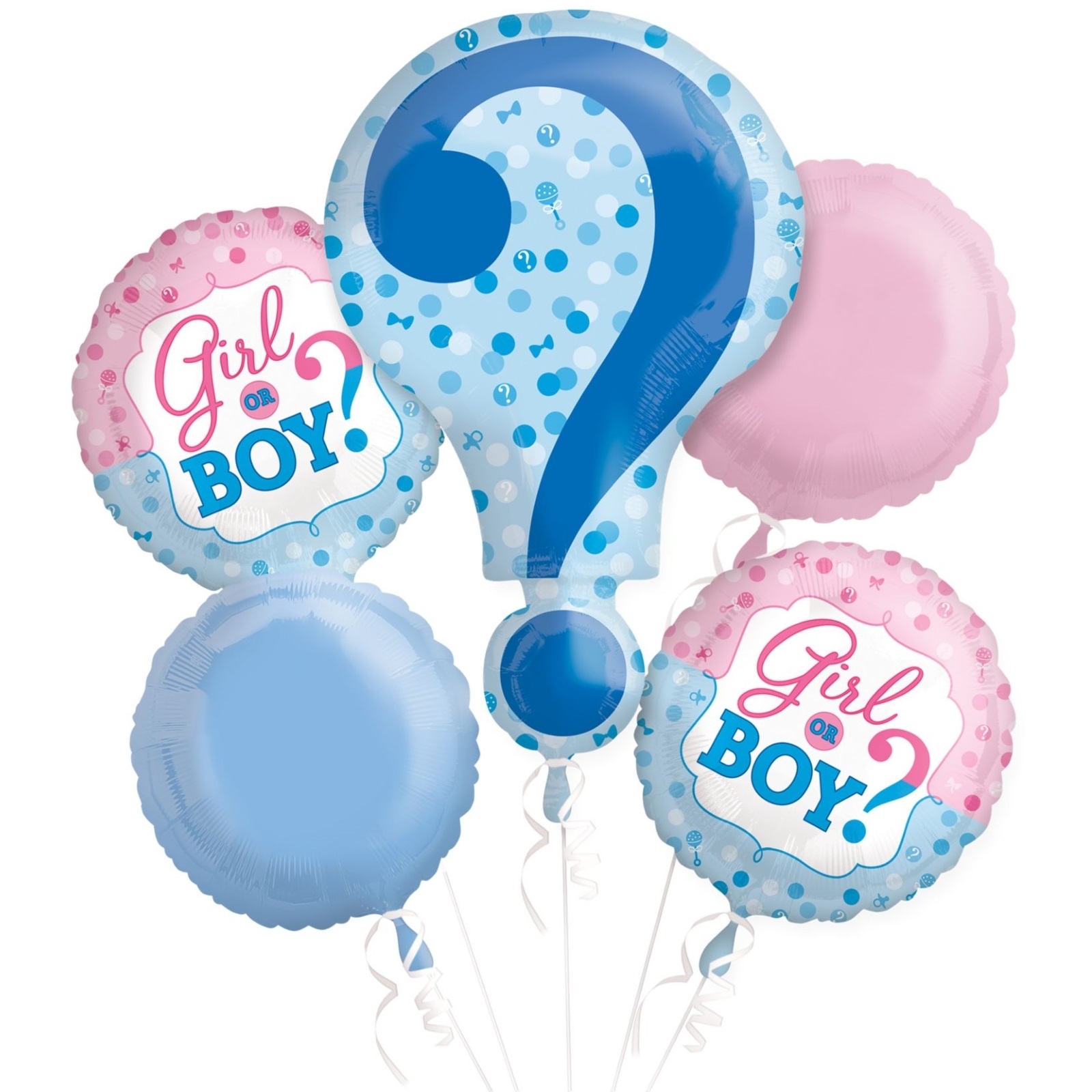 Gender Reveal Balloon Bouquet