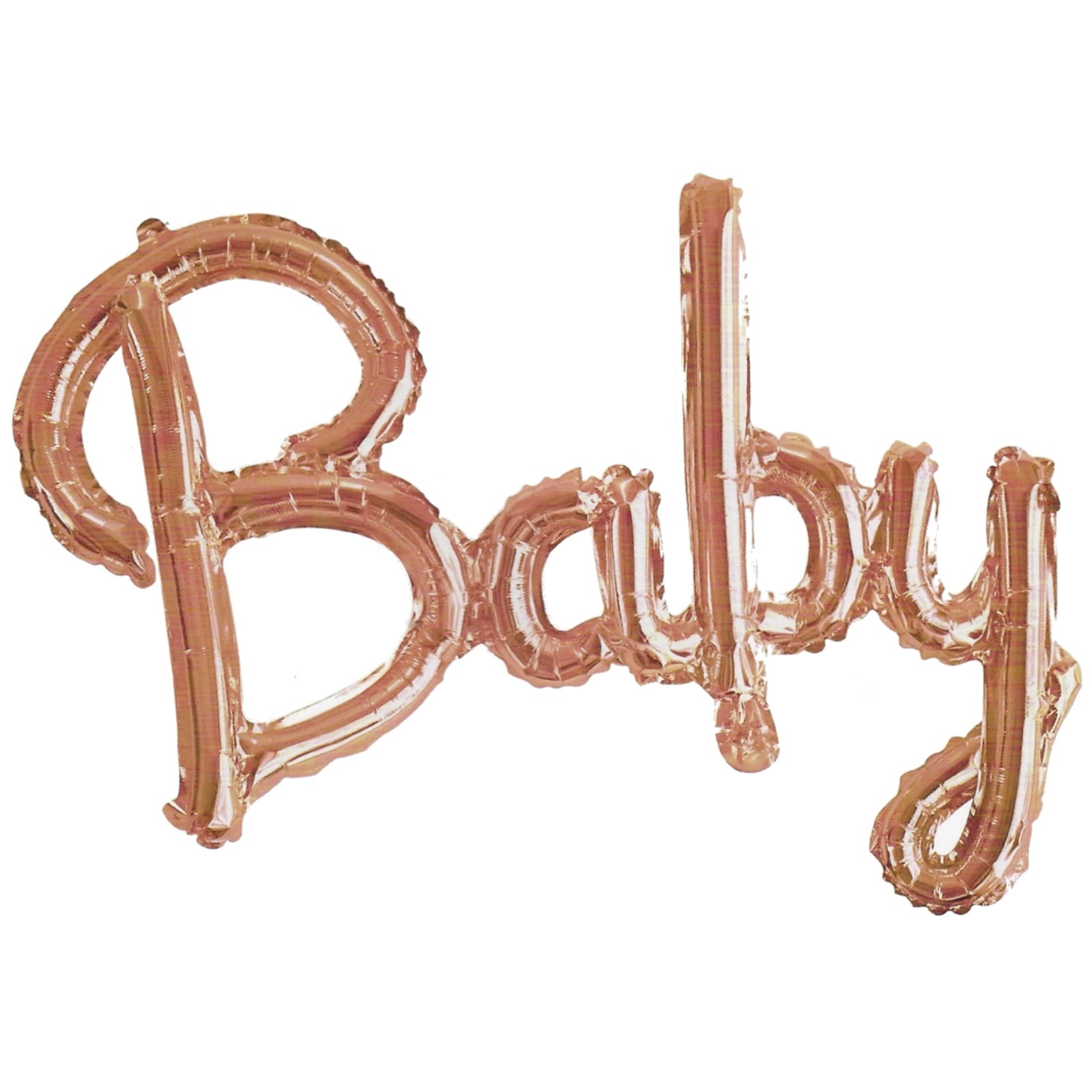 Rose Gold Baby Foil Balloon Banner 