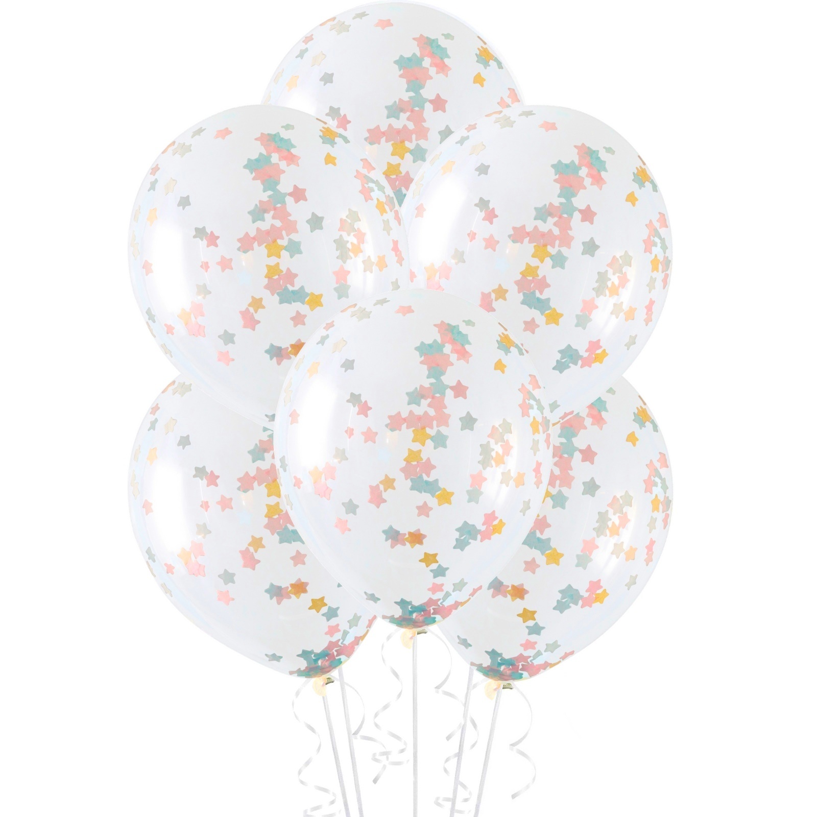 Twinkle Twinkle Little Star Confetti Balloons (Pack of 5)