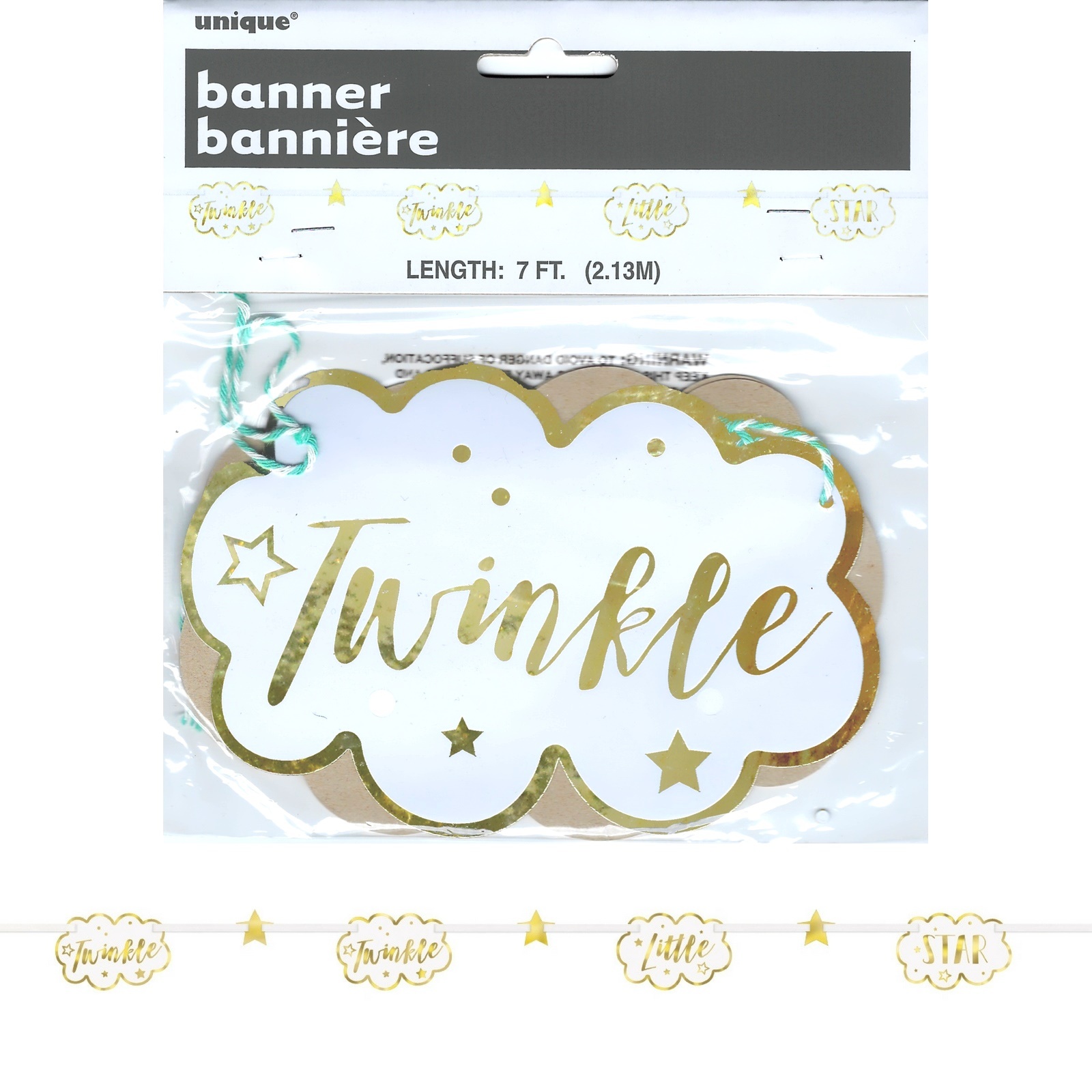 Twinkle Twinkle Little Star Garland Banner 