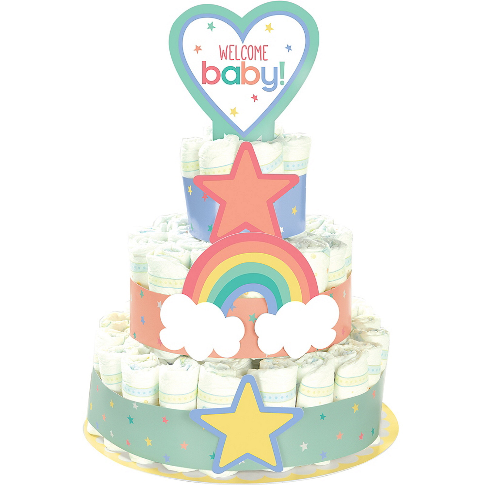 Baby Shower Nappy Cake Kit