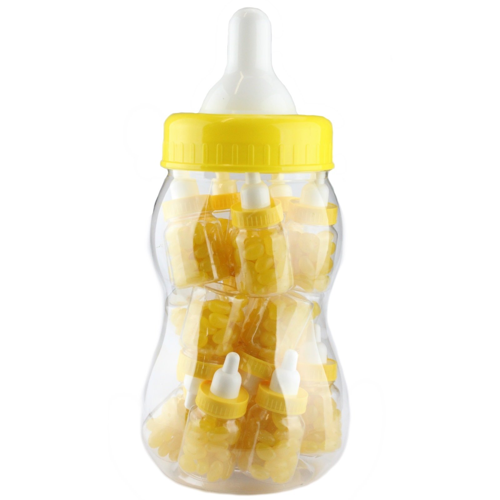 Yellow Jellybean Baby Bottles
