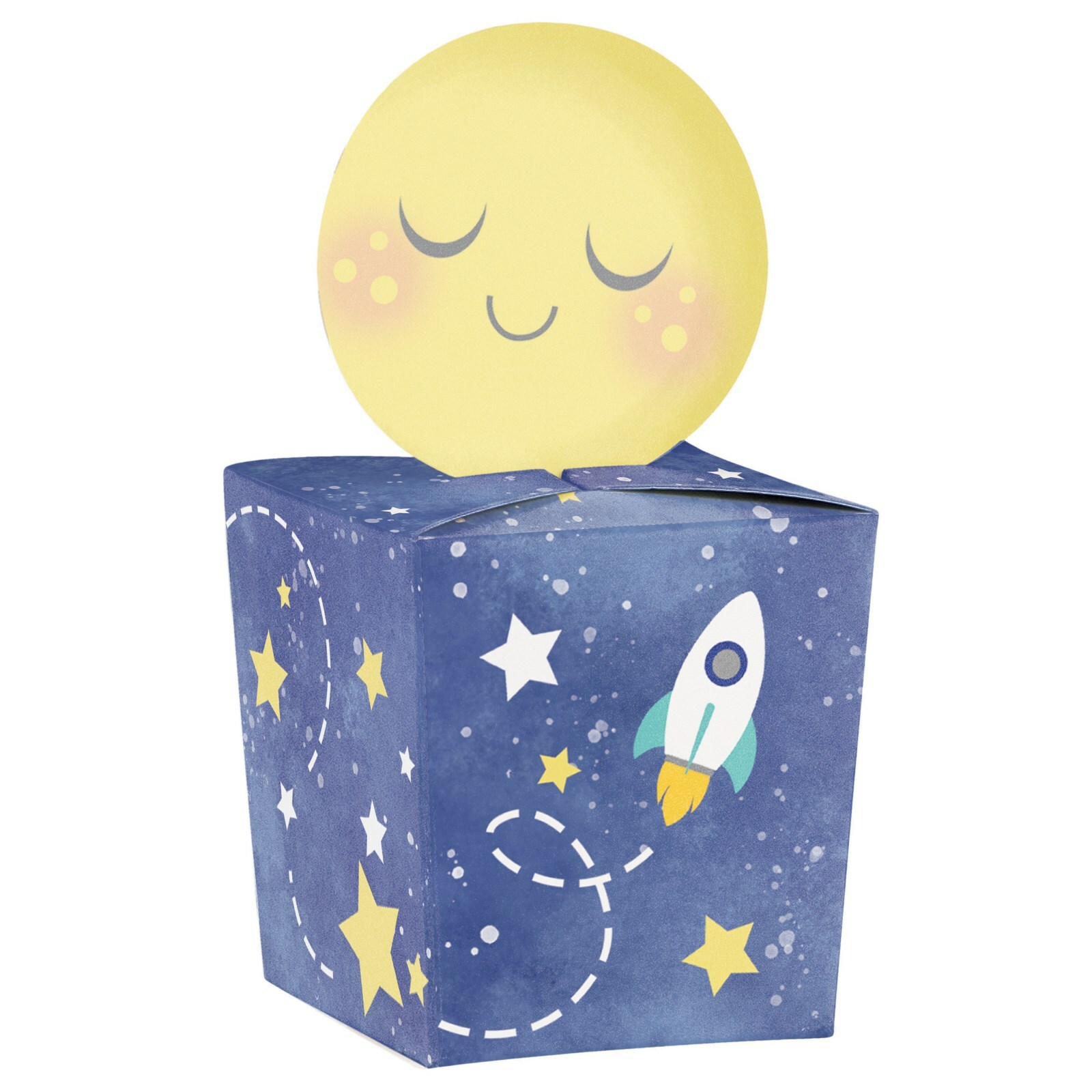 To the Moon and Back Lolly/Treat Boxes (Pack of 8)