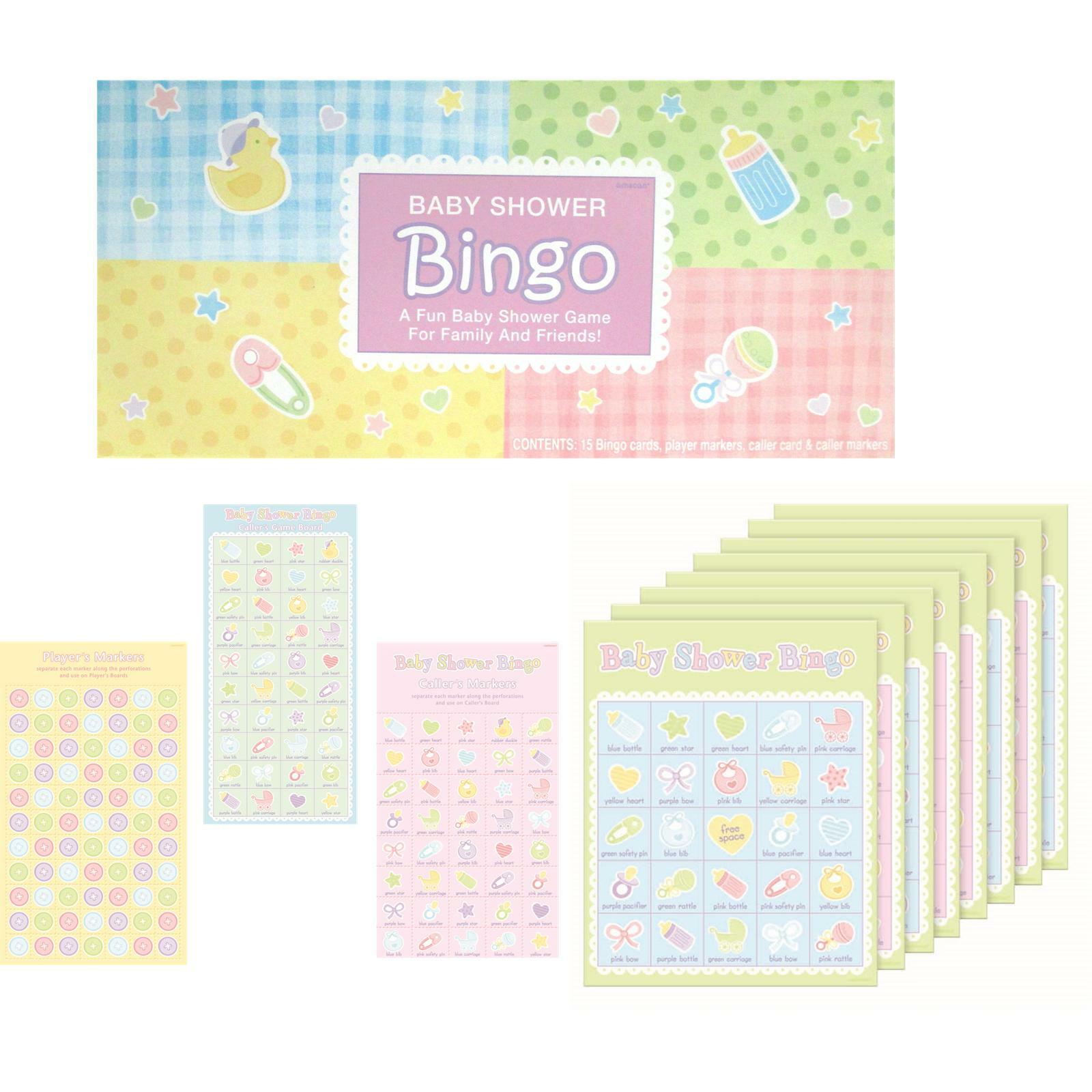 Baby Shower Bingo Game Pack