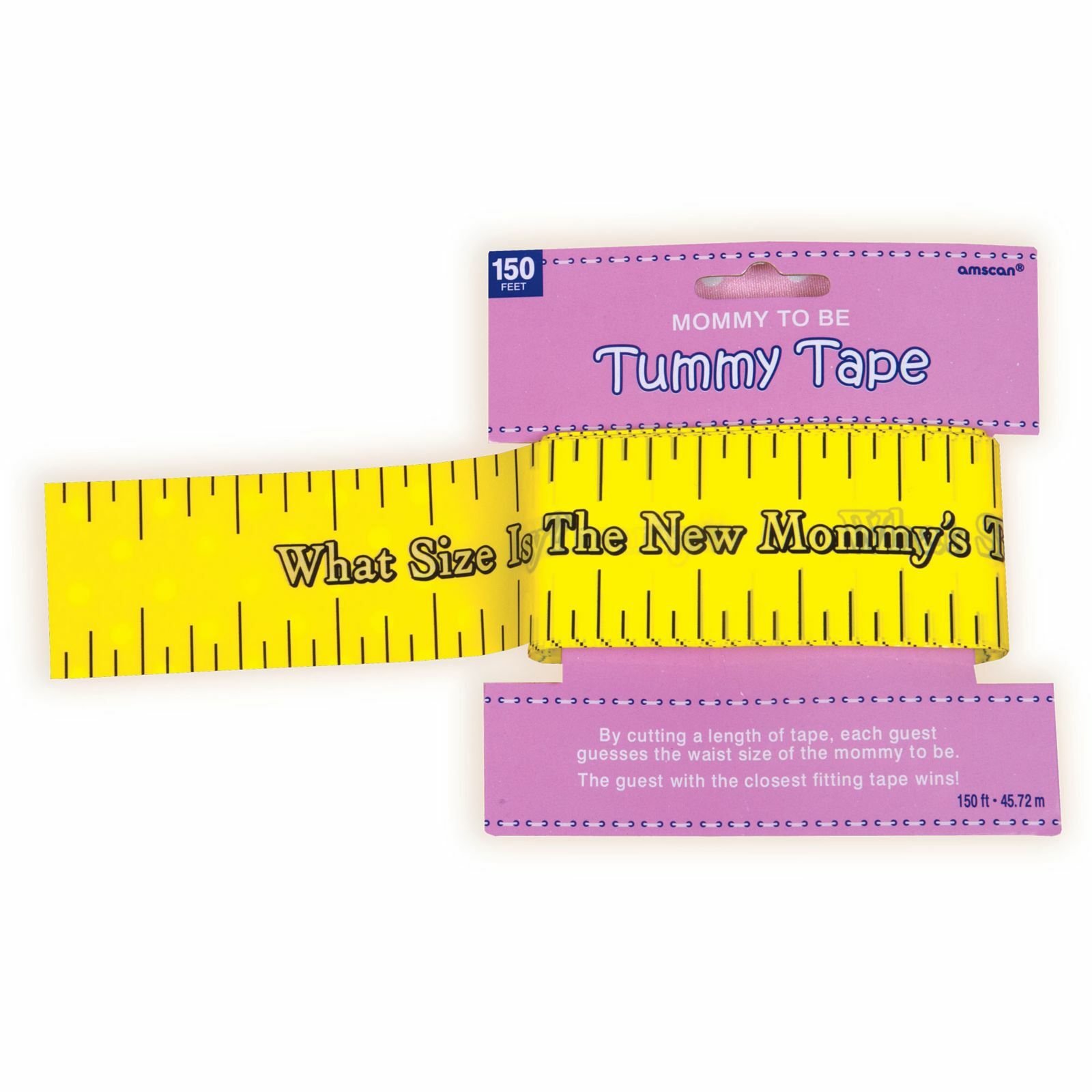 Tummy Measuring Tape Game