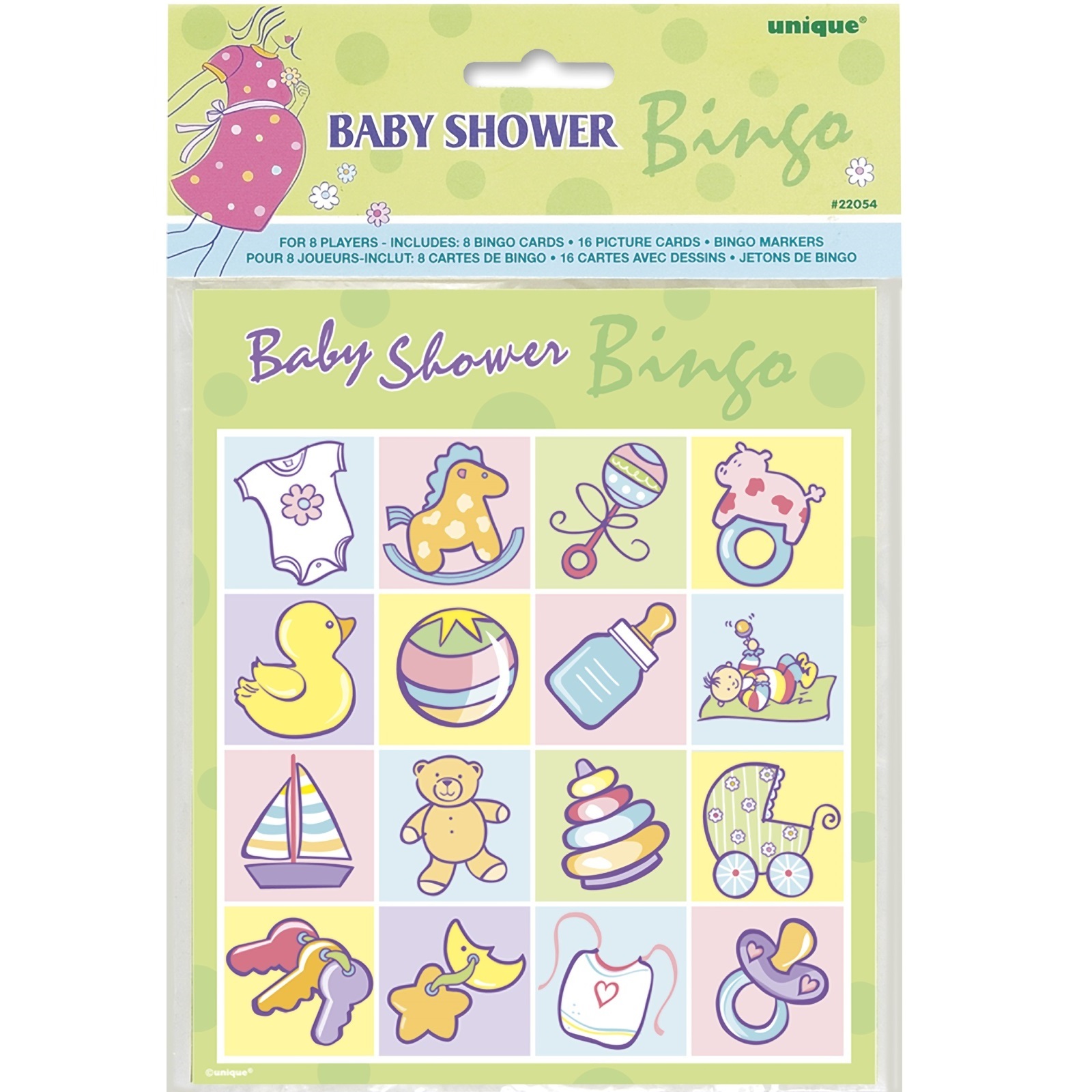Baby Shower Bingo Cards