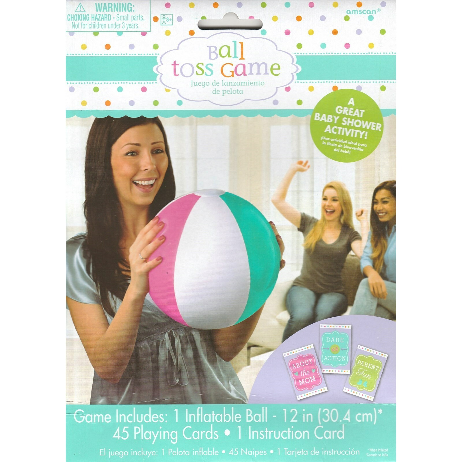 Baby Shower Ball Toss Game