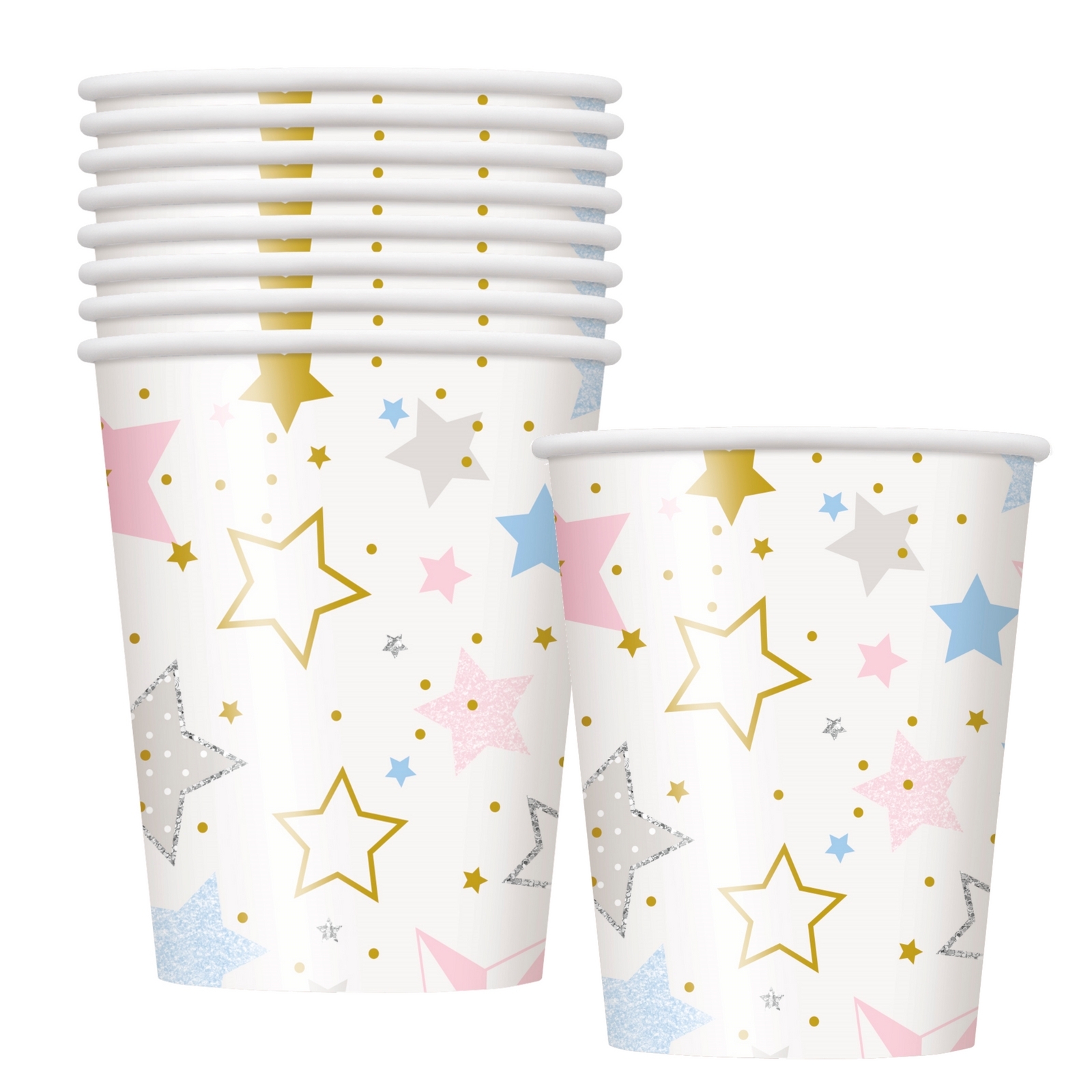 Twinkle Twinkle Little Star Paper Cups (Pack of 8)