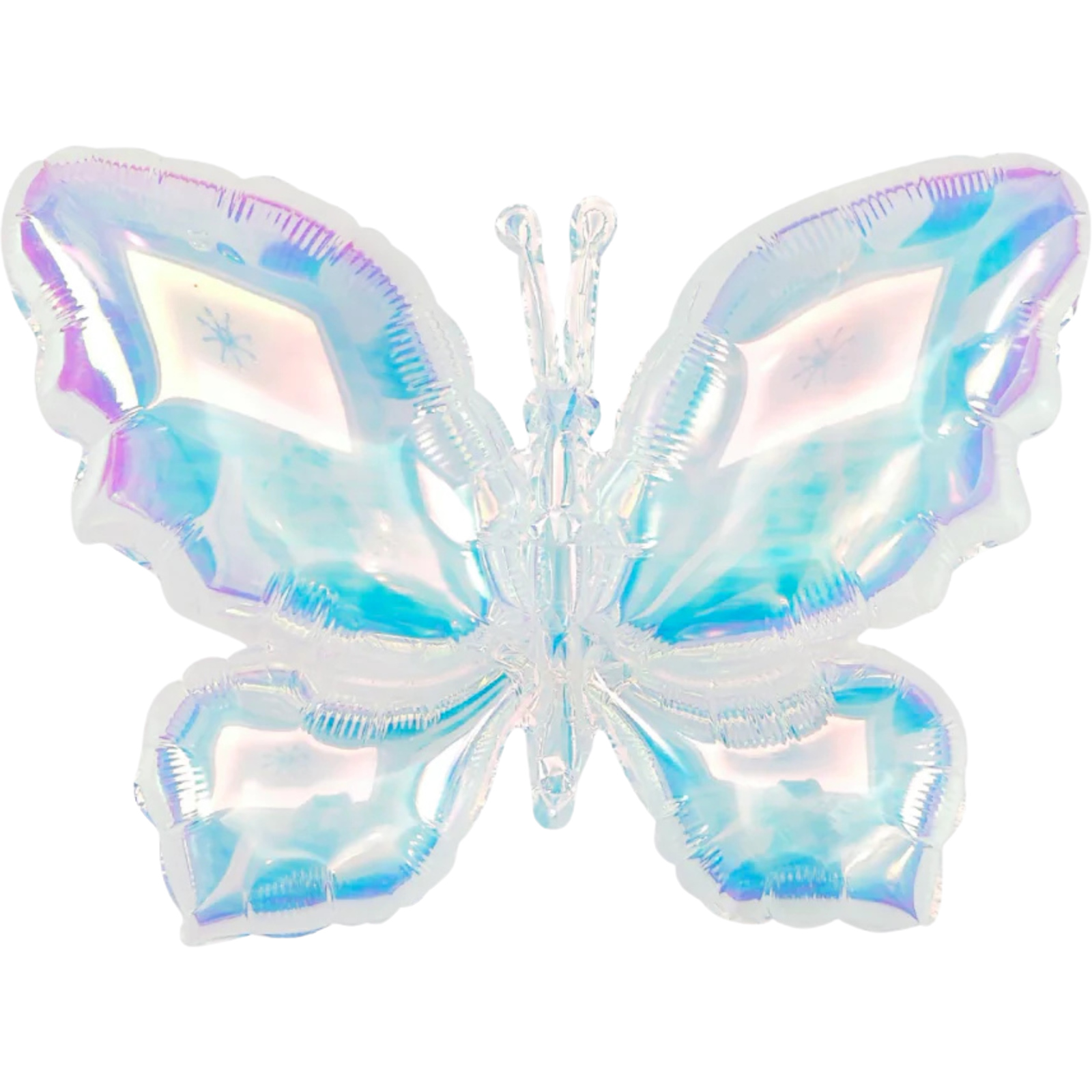 Airz Iridescent Butterfly Air Fill Foil Balloon 100cm