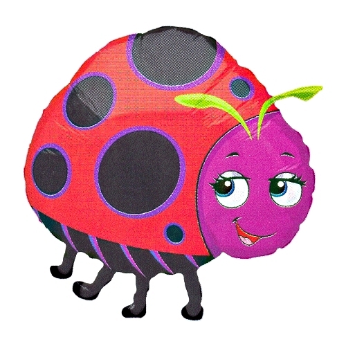Miss Ladybug Supershape Jumbo Helium Balloon