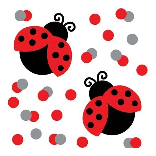 Ladybug Confetti/Table Scatters