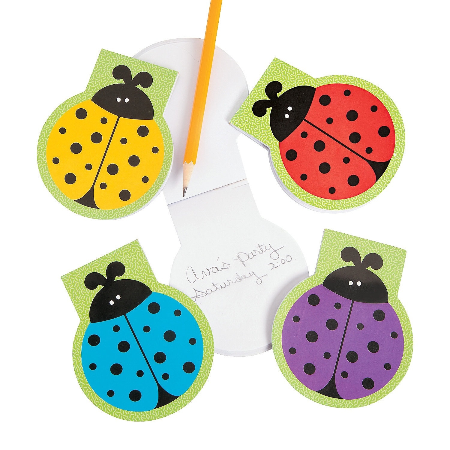 Ladybug Notepads (Pack of 12)