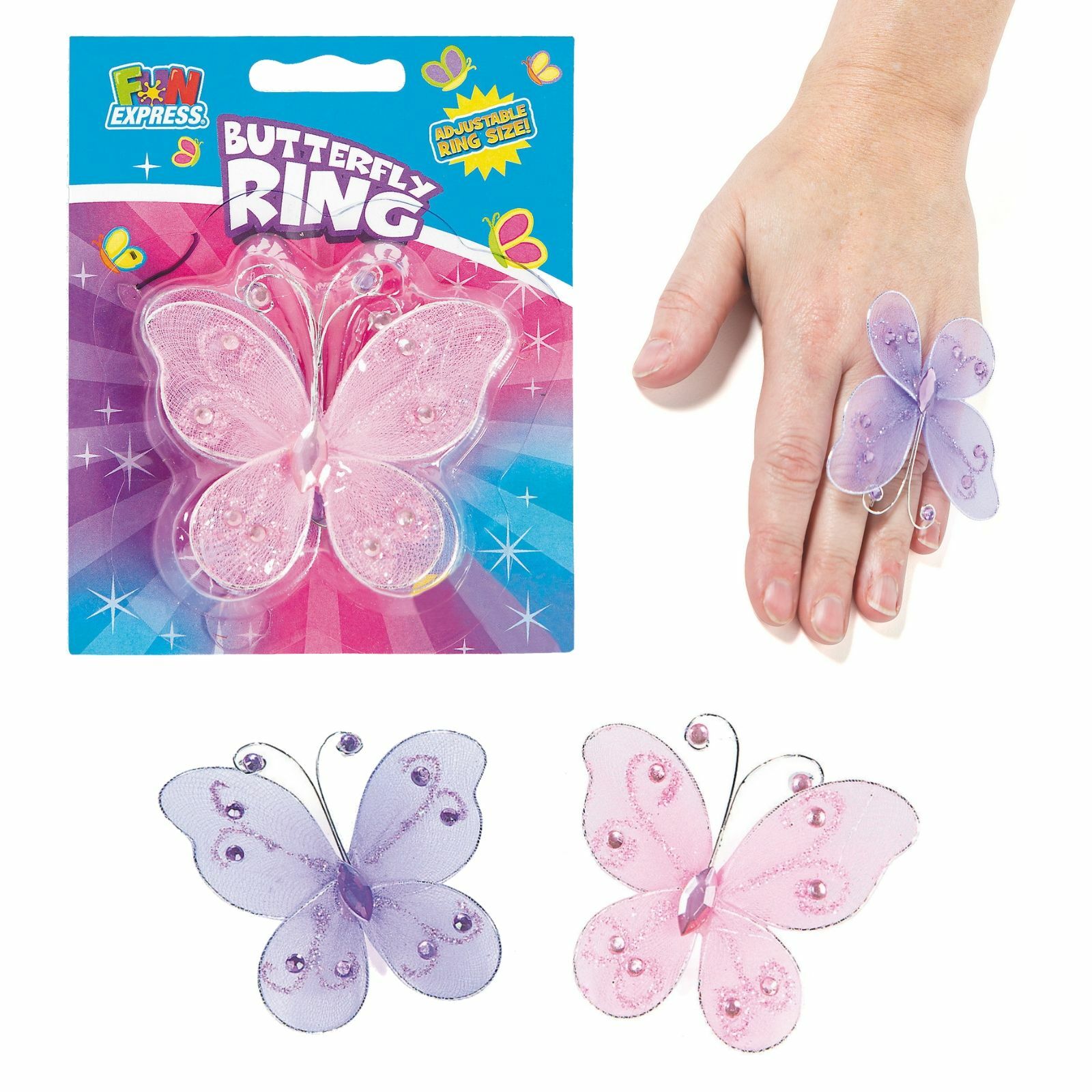 Butterfly Jewelled RIng 