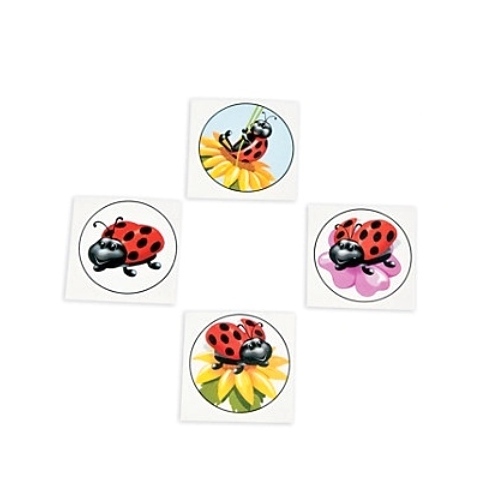 Ladybug Tattoos (Pack of 72)