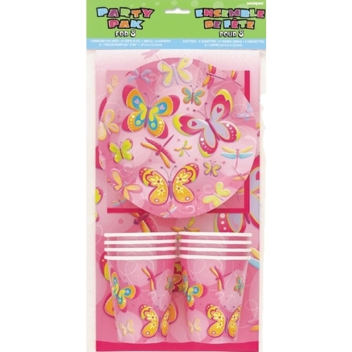 Butterflies and Dragonflies Party Pack (For 8 Guests)
