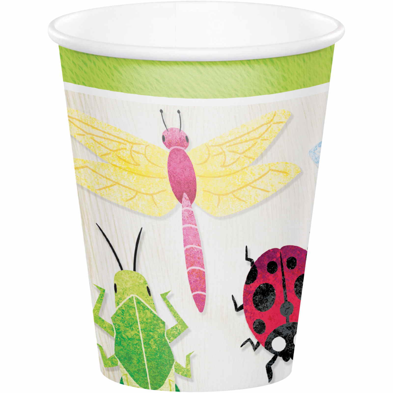 Birthday Bugs Paper Cups (Pack of 8)