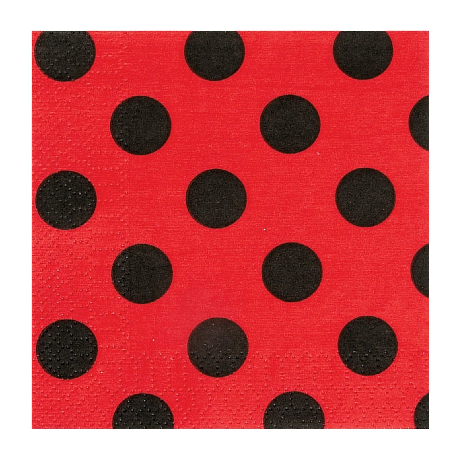 Little Ladybug Small Paper Napkins / Serviettes (Pack of 16)