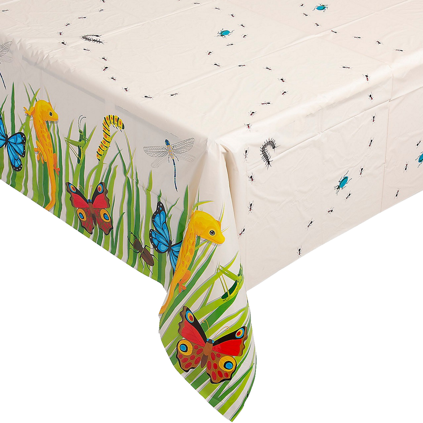Backyard Adventures Plastic Tablecloth 
