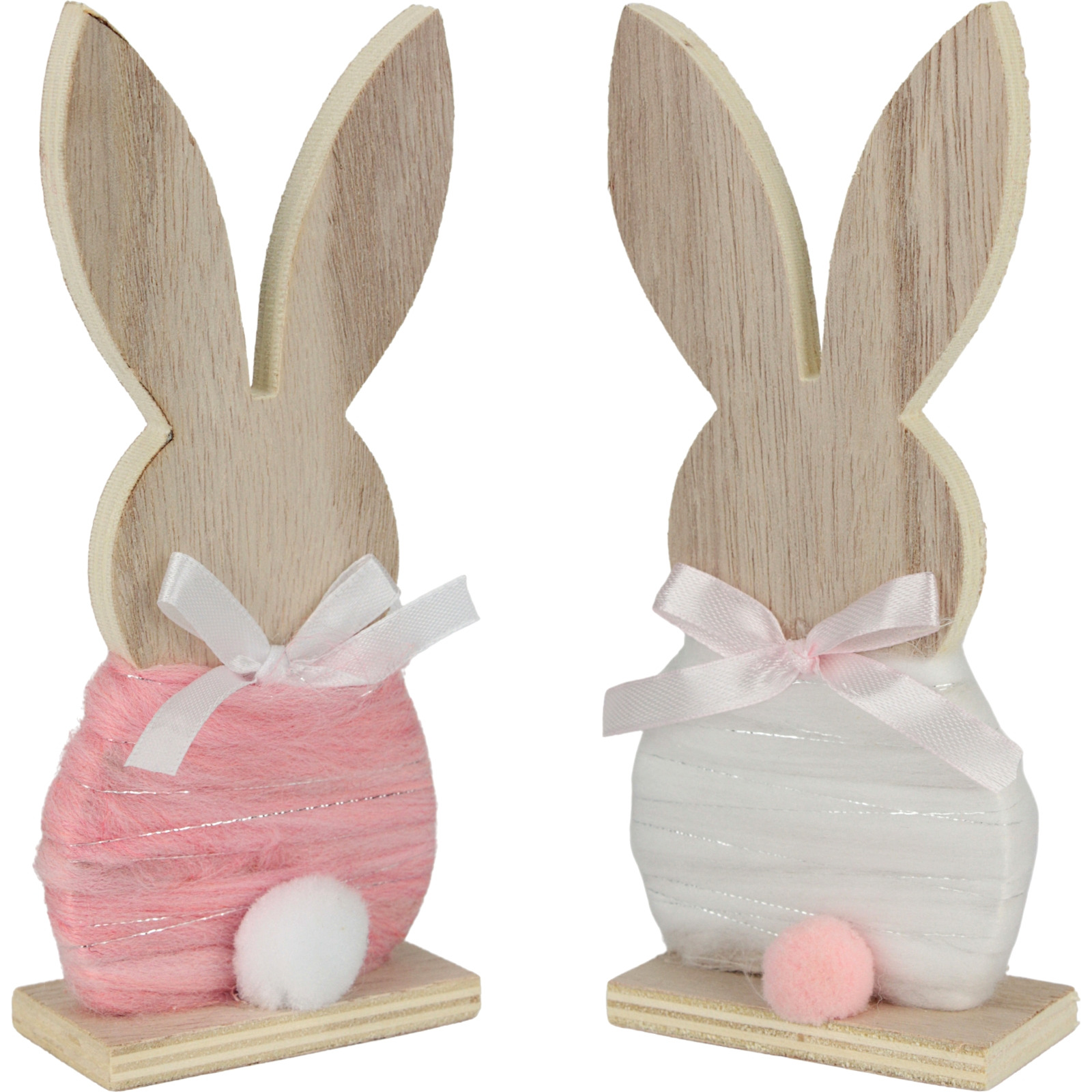 Wooden Bunny Rabbit Sign (1 Only)