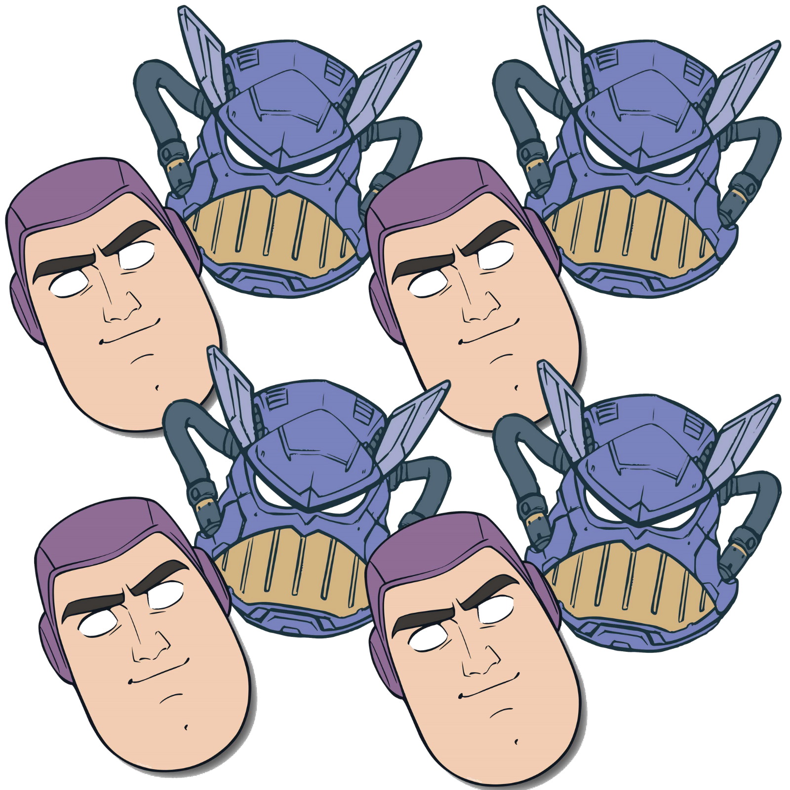 Lightyear Masks (Pack of 8)