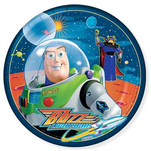 Buzz Lightyear Large Paper Plates (Pack of 8)