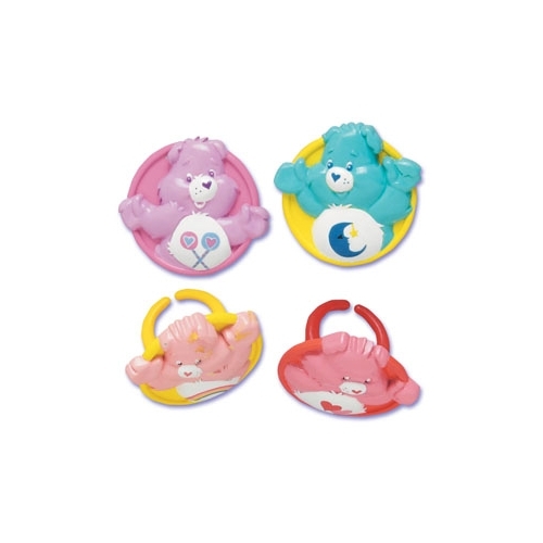 Care Bears Cupcake Rings (Pack of 12)