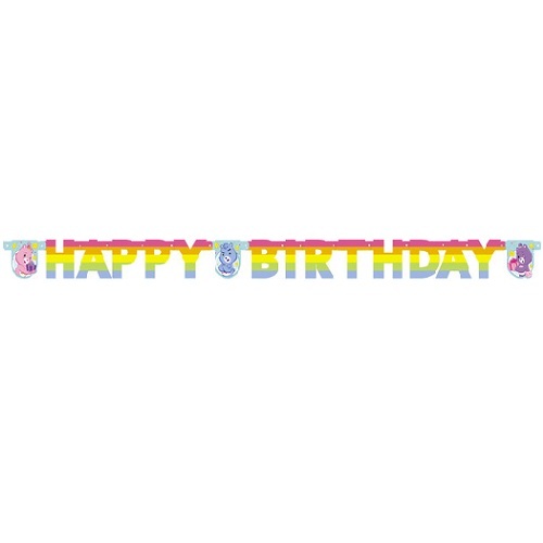 Care Bears Happy Birthday Banner
