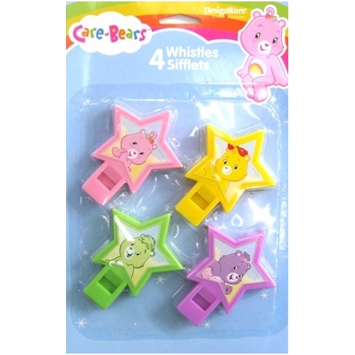 Care Bears Whistles (Pack of 4)