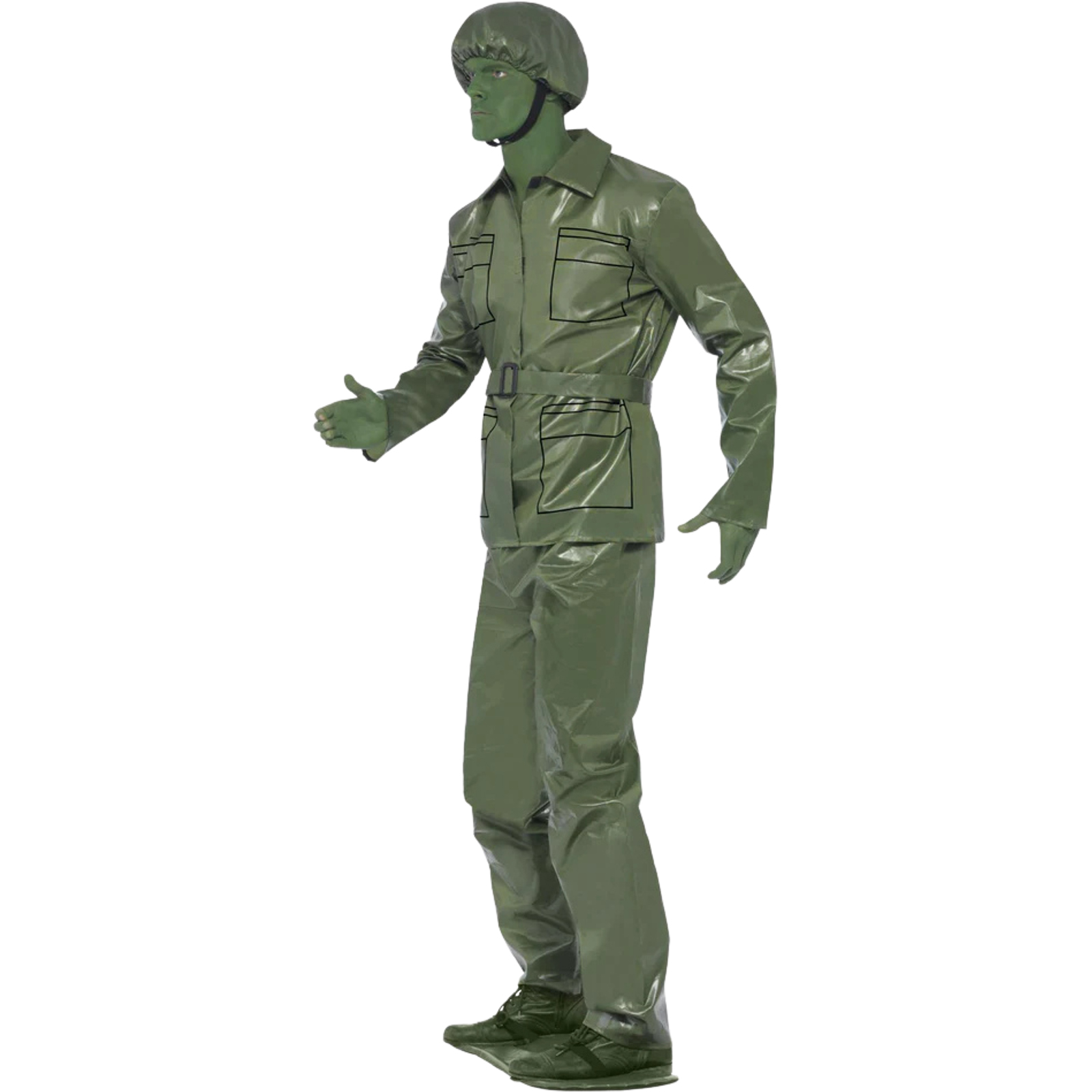 Green Toy Soldier Men's Costume 