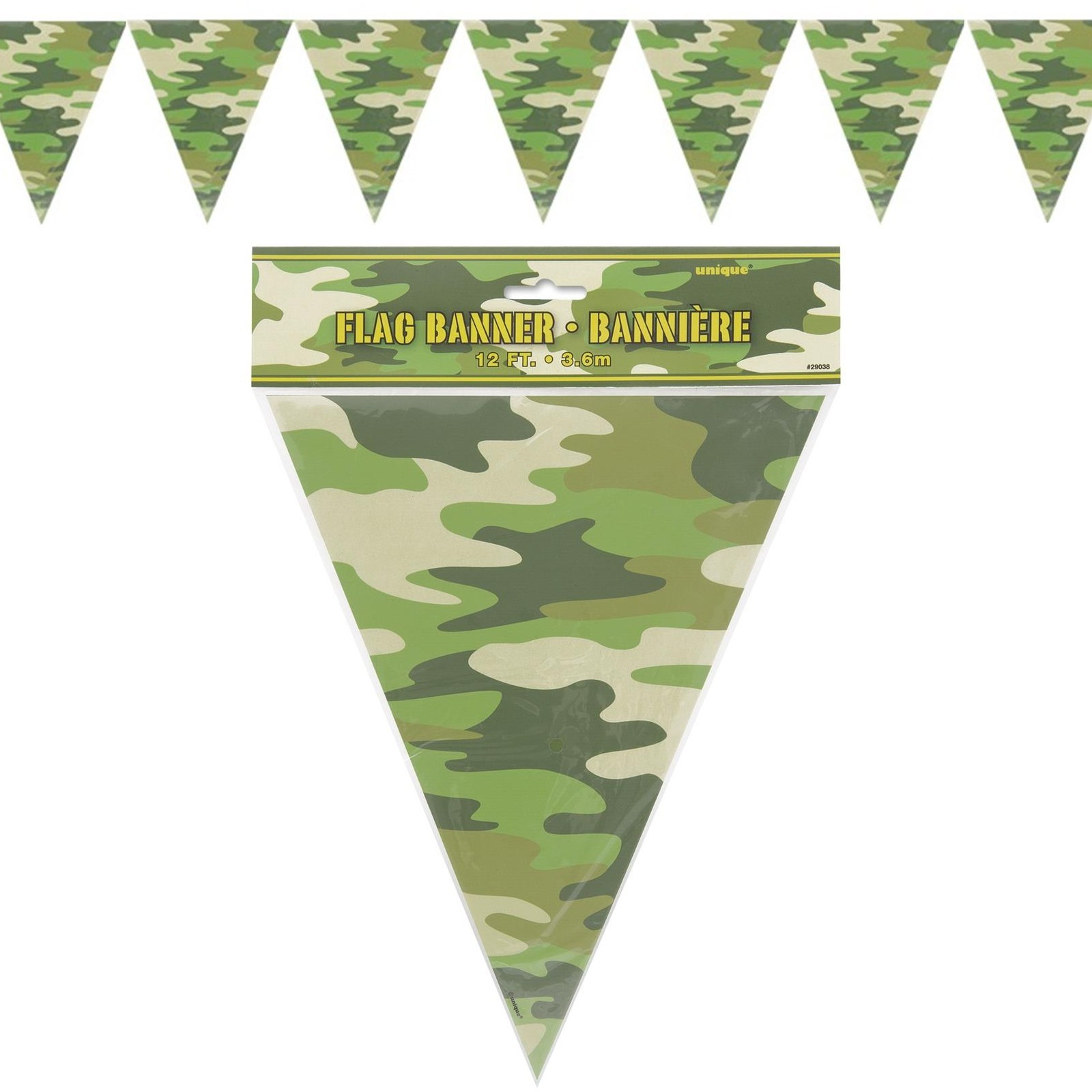 Camouflage Flag Banner