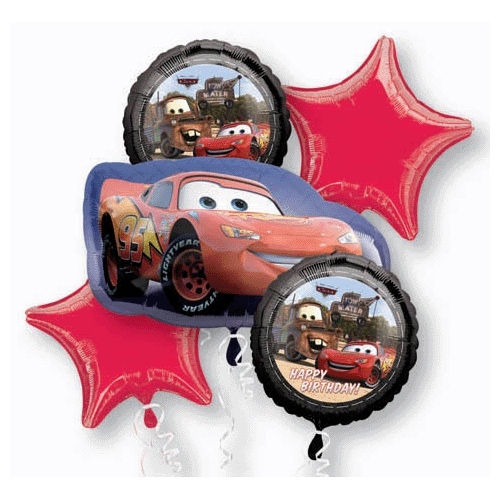 Cars Helium Balloon Bouquet