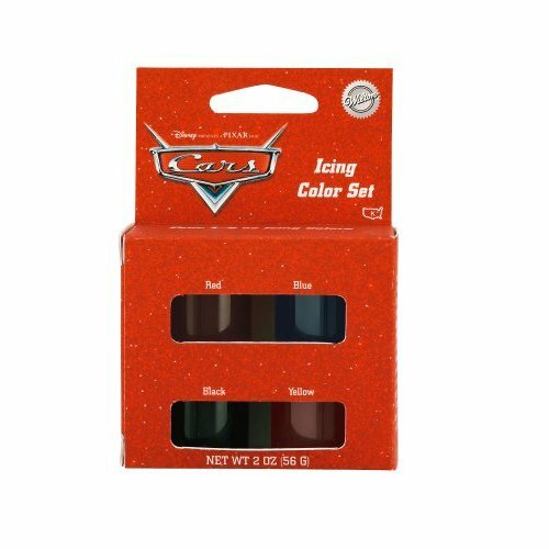 Cars Icing Colours (Pack of 4)