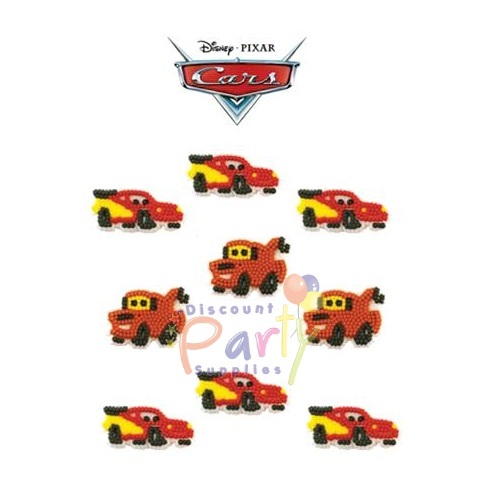 Cars Edible Icing Decorations (Pack of 9)
