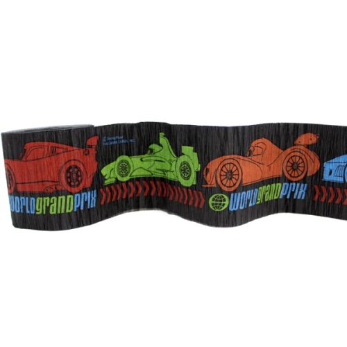 Cars 2 Crepe Streamer