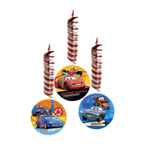 Cars 2 Dangling Decorations (Set of 3)