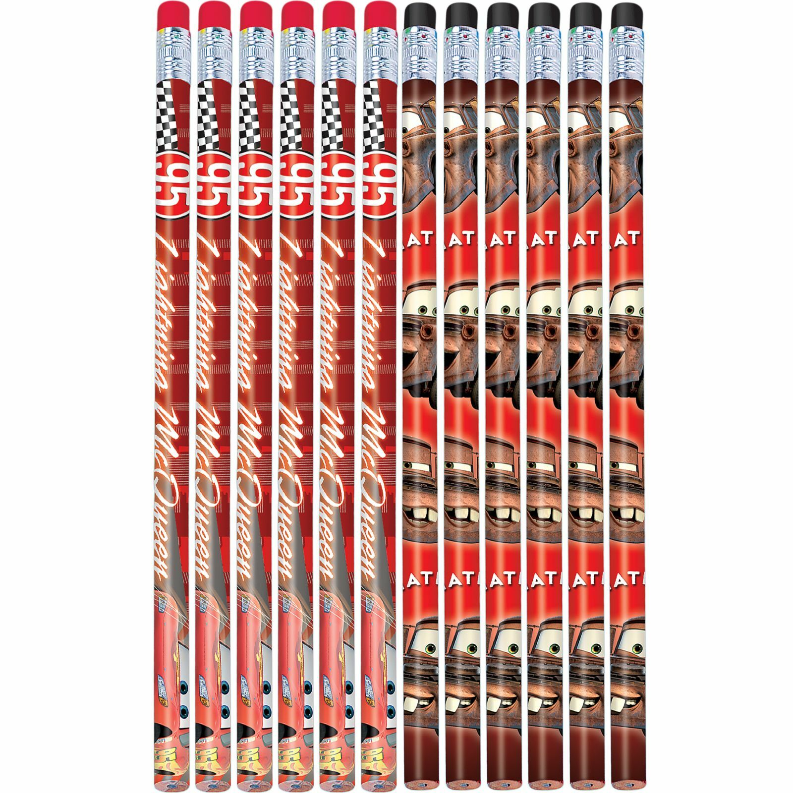 Cars Pencils (Pack of 12)
