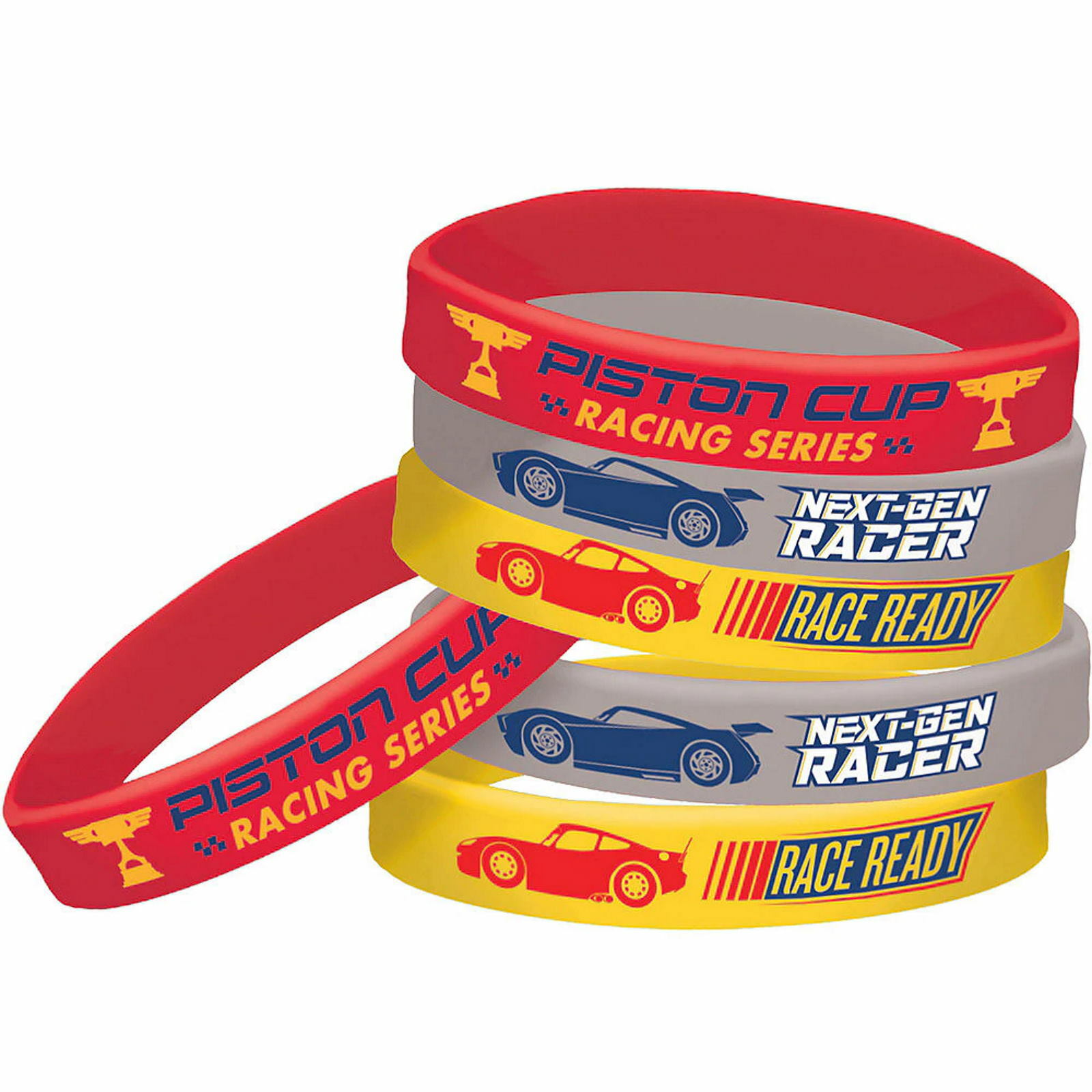 Cars 3 Wristbands (Pack of 6)