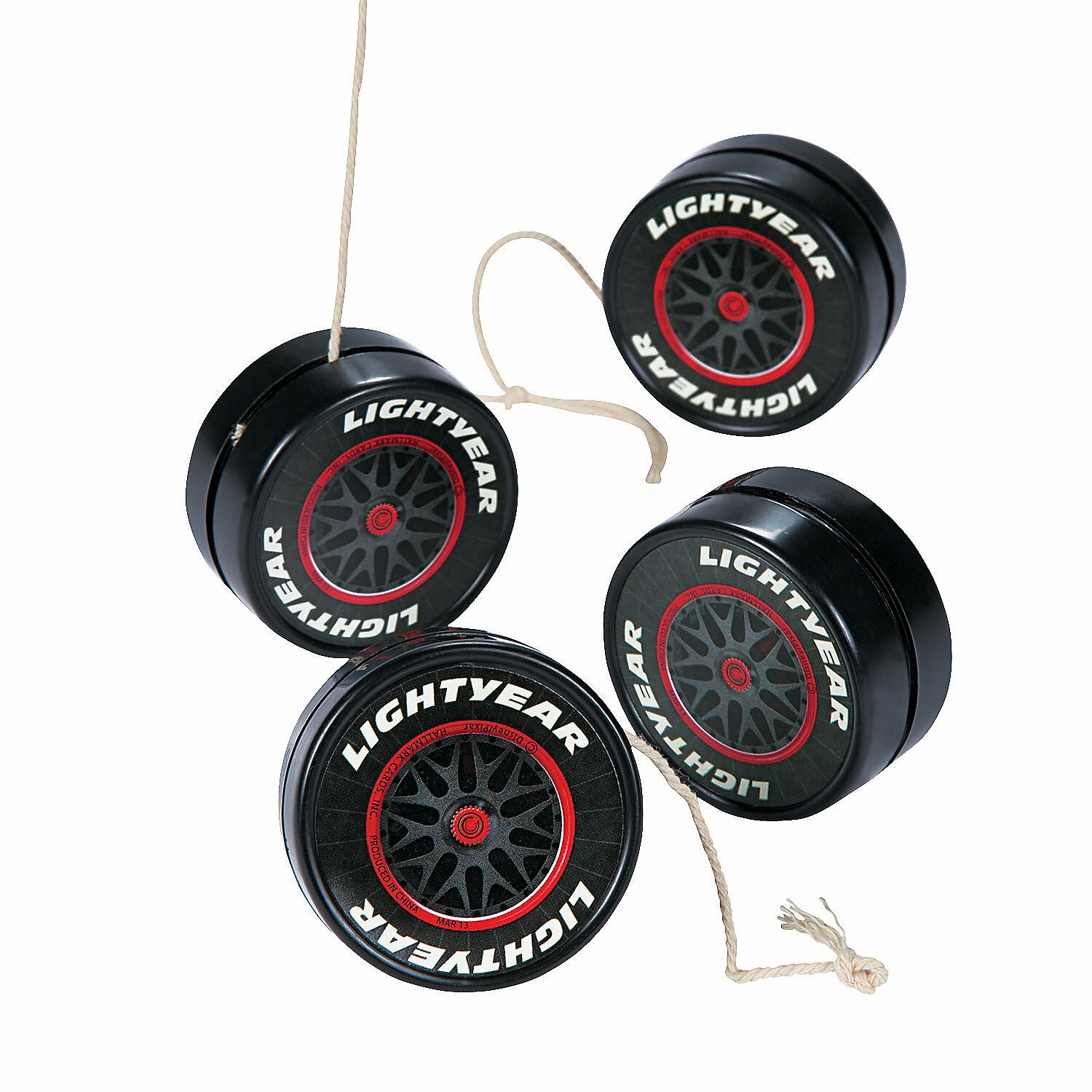 Cars Dream Party Yo-Yos (Pack of 4)