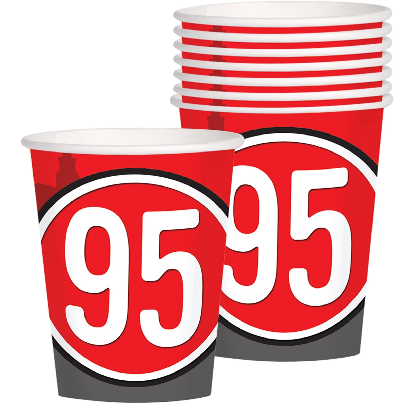 Cars Paper Cups (Pack of 8)