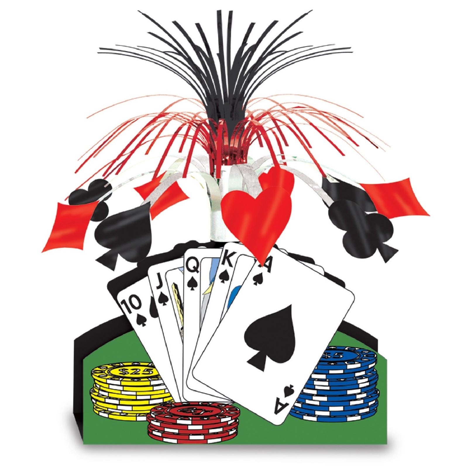 Playing Card Centrepiece 