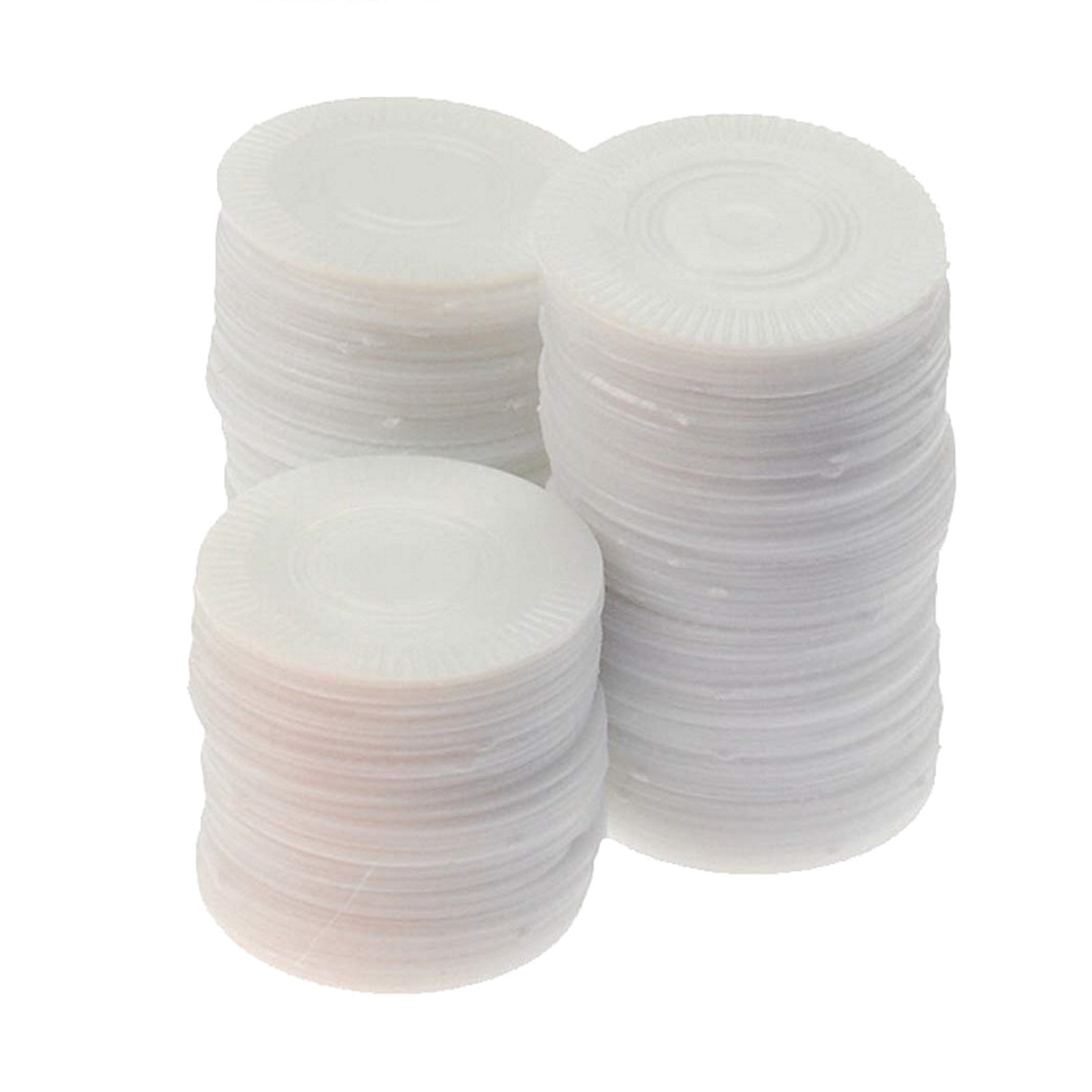 Casino White Poker Chips (Pack of 100)